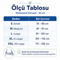 Kolostomi Korsesi 16 Ostomi Torbası Destek Bandı Esnek Karın Korsesi